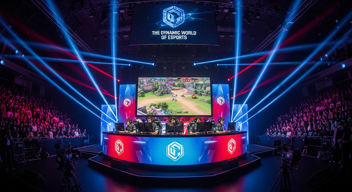 The Rise of Esports: From Basement Battles to Global Arenas